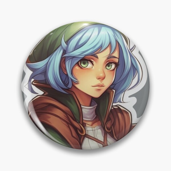 Item preview, D&D Half Elf Ranger designed and sold by TellezStickers.