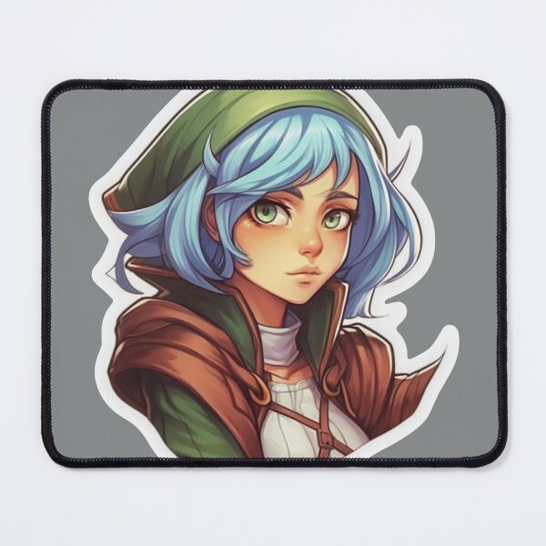 Item preview, D&D Half Elf Ranger designed and sold by TellezStickers.