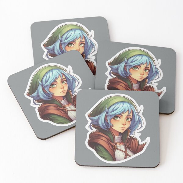 Item preview, D&D Half Elf Ranger designed and sold by TellezStickers.