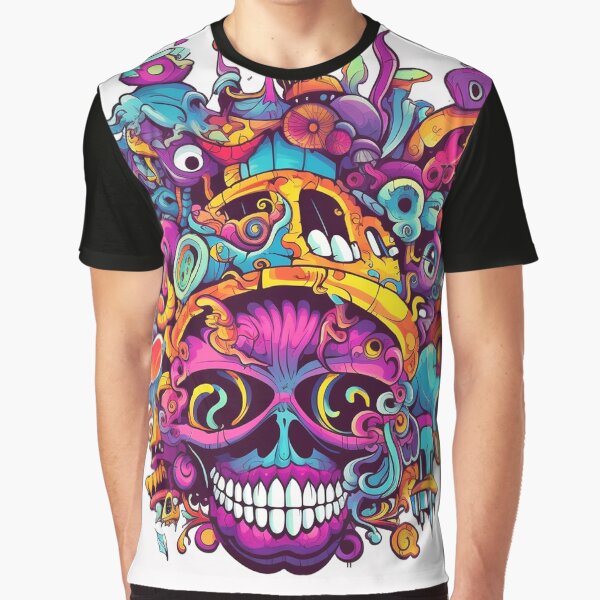 Vista previa del artículo con la obra «colorido, gráfico, grafiti», diseñado y vendido por 2BlackcatzZ.