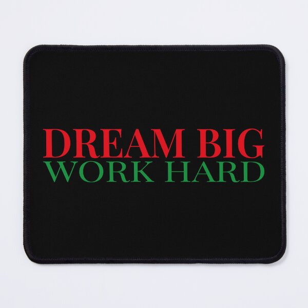 Item preview, Dream Big Work Hard Typography Motivation  Ambition Success| Goal-Setting | Hard Work|  Inspirational  designed and sold by al21ex.