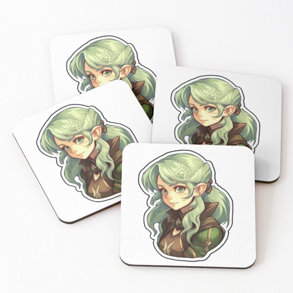 Item preview, D&D Half-elf Wizard designed and sold by TellezStickers.