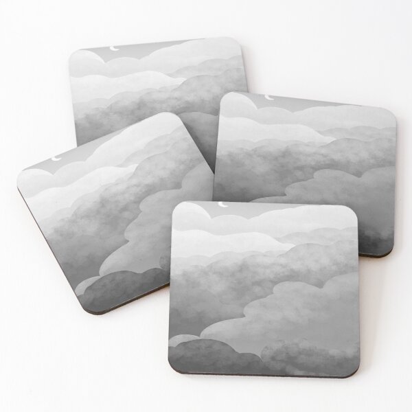 Item preview, Gray Scene of the Clouds designed and sold by HijabieUkhty.