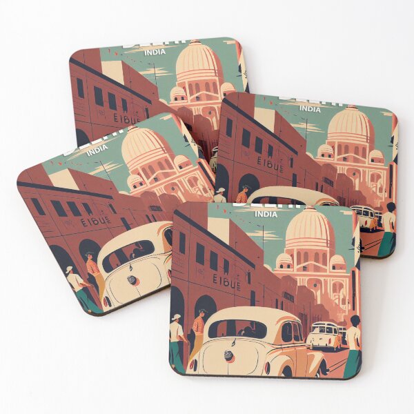 Item preview, Retro Delhi City designed and sold by dustindkrall.