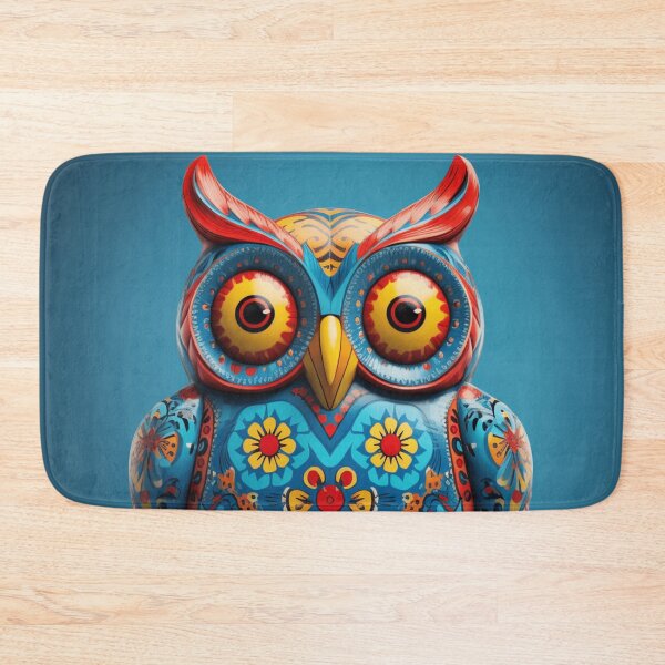 Item preview, Nice ceramic owl, folk art style designed and sold by SBD-Shop.