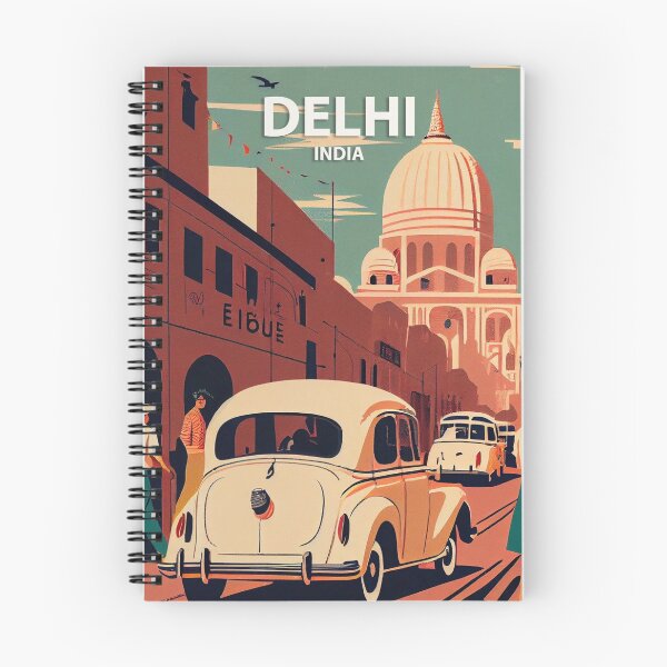 Item preview, Retro Delhi City designed and sold by dustindkrall.