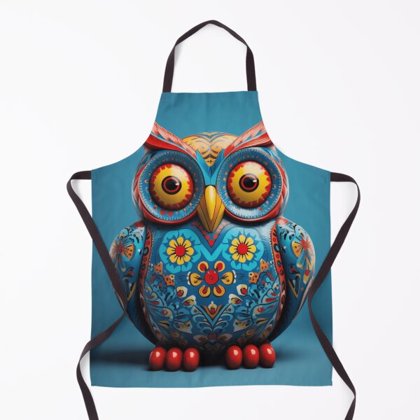 Item preview, Nice ceramic owl, folk art style designed and sold by SBD-Shop.