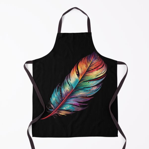 Item preview, Rainbow Painted Feather Leaf - Pride Month LGBTQ Support Ally - Simple Minimalist Original Artwork designed and sold by VenusInShade.