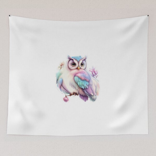 Item preview, Ethereal Wings - Graceful Owl in Fantasy Setting designed and sold by mdhanim.