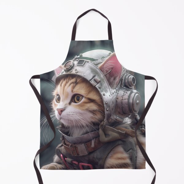 Item preview, cyberpunk dieselpunk cat designed and sold by nolutsch.