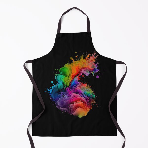 Item preview, Rainbow Paint Splash - Pride Month LGBTQ Support Ally - Simple Minimalist Original Artwork designed and sold by VenusInShade.