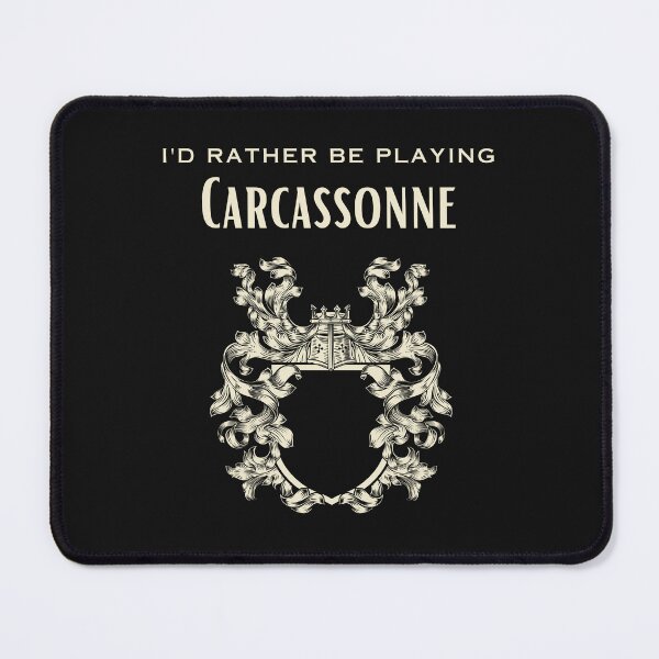 Item preview, I'd rather be playing Carcassonne designed and sold by MurmuringShop.