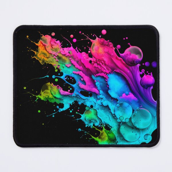 Item preview, Rainbow Paint Splash - Pride Month LGBTQ Support Ally - Simple Minimalist Original Artwork designed and sold by VenusInShade.