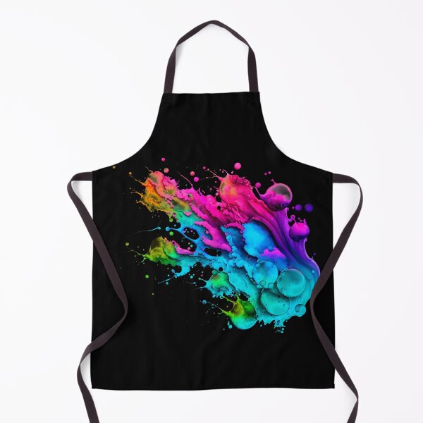Item preview, Rainbow Paint Splash - Pride Month LGBTQ Support Ally - Simple Minimalist Original Artwork designed and sold by VenusInShade.