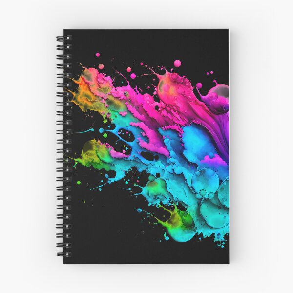 Item preview, Rainbow Paint Splash - Pride Month LGBTQ Support Ally - Simple Minimalist Original Artwork designed and sold by VenusInShade.