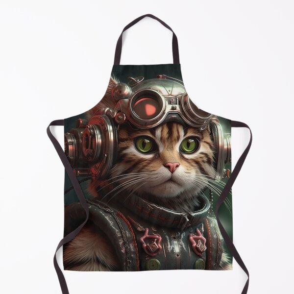 Artikelvorschau, cyberpunk dieselpunk cat entworfen und verkauft von nolutsch.