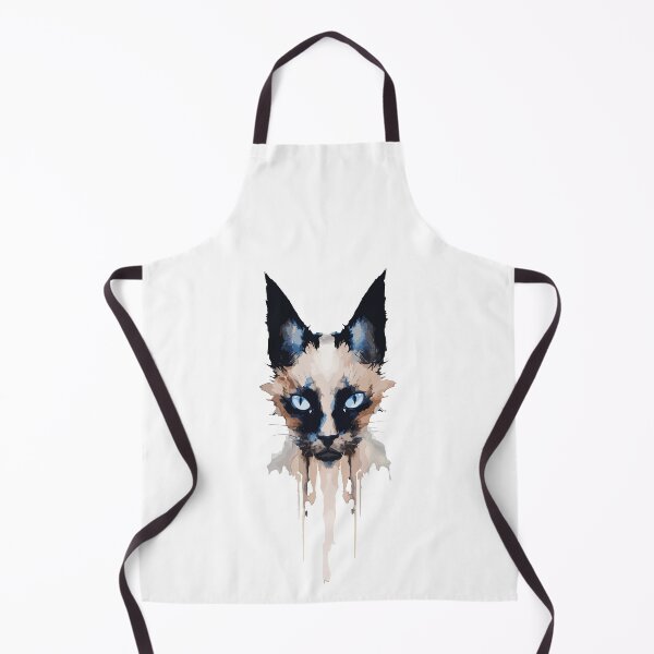 Item preview, Siamese cat Rorschach inkblot designed and sold by Straya75.