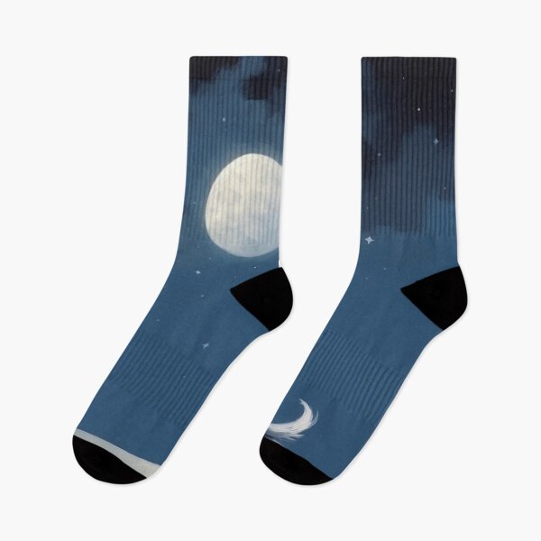 Item preview, Dog Love The Moon Print designed and sold by harperrjohn.