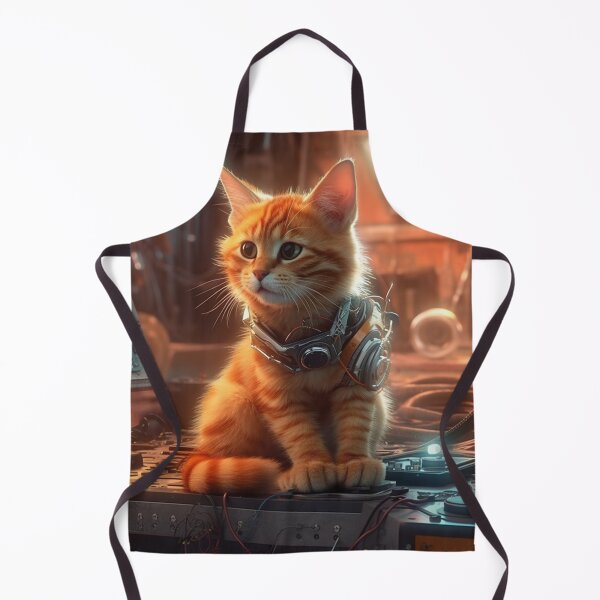 Item preview, cyberpunk dieselpunk cat designed and sold by nolutsch.