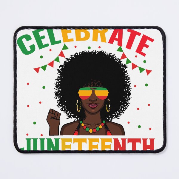Item preview, JUNETEENTH STICKER & TSHIRT designed and sold by Pixiam-Design.