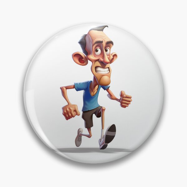 Item preview, Dad runner cartoon designed and sold by Dan Edwards.
