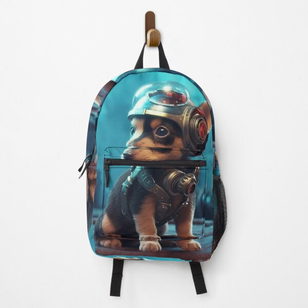 Item preview, cyberpunk dieselpunk dog designed and sold by nolutsch.
