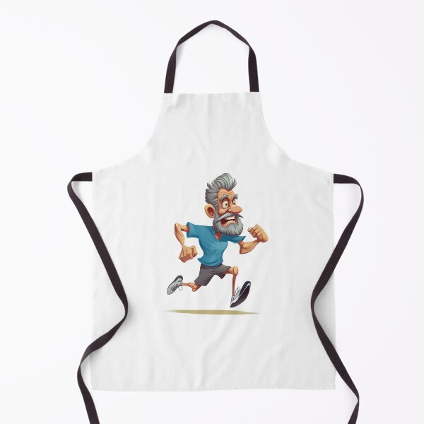 Item preview, Bearded old male runner designed and sold by Dan Edwards.