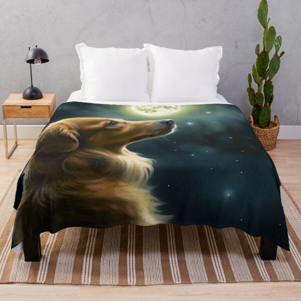 Item preview, Dog The Moon Print designed and sold by harperrjohn.