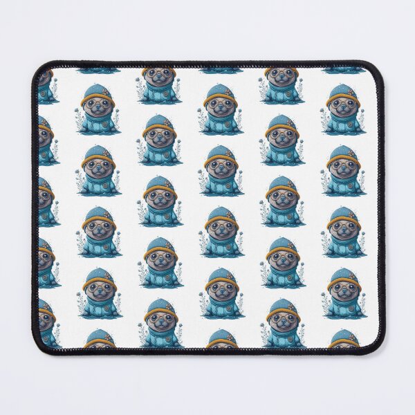 Item preview, Cute seal in winter clothes designed and sold by BaliamShop.