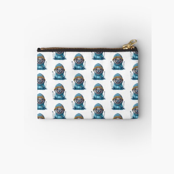 Item preview, Cute seal in winter clothes designed and sold by BaliamShop.