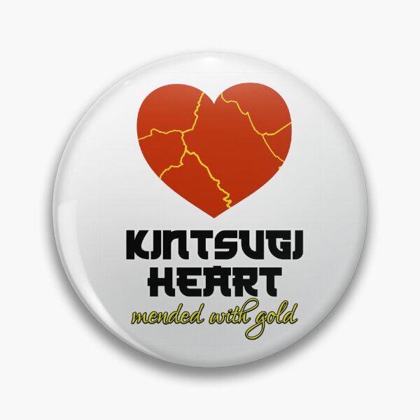 Item preview, HEART KINTSUGI (Mended with Gold) designed and sold by JHANL.