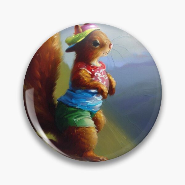 Item preview, Squirrel On a Mountain designed and sold by CrankyOldDude.