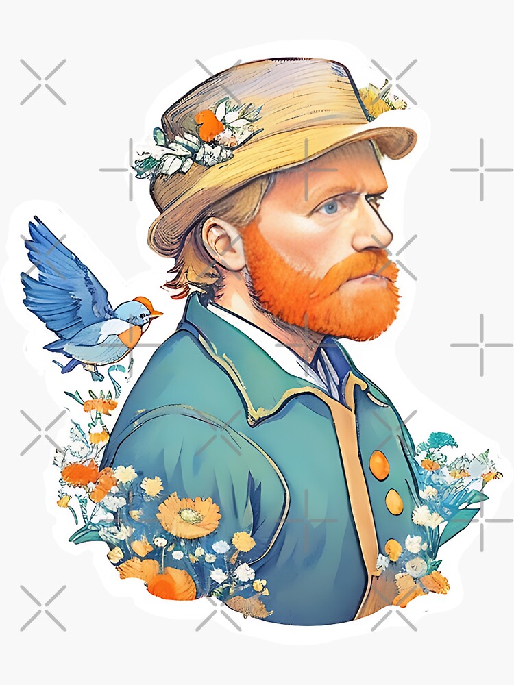 Van Gogh Stickers for Sale  Cool stickers, Van gogh, Cute laptop stickers