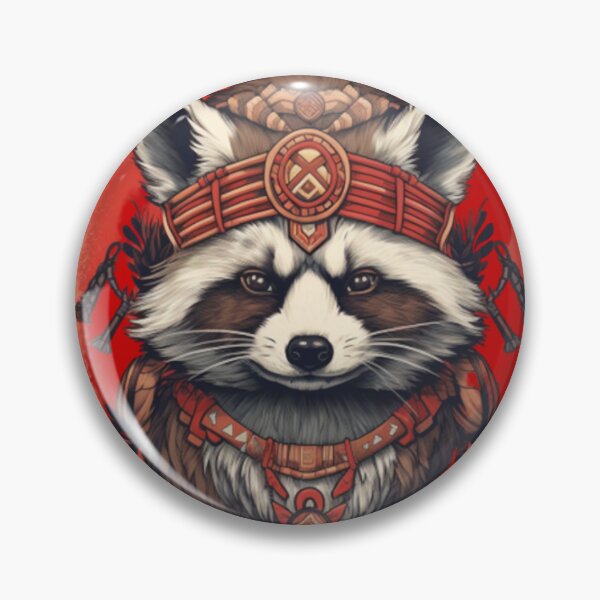 Item preview, The Brave Raccoon Indian: Keeper of the Wilderness designed and sold by No-No-Name.