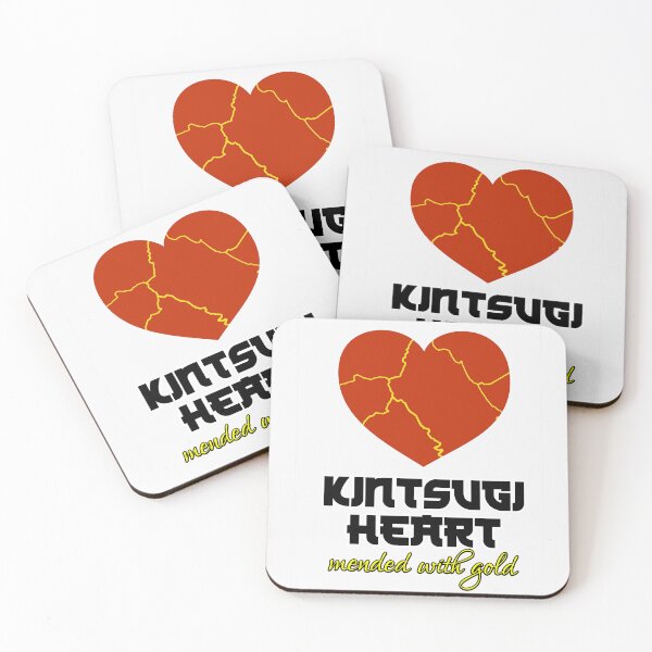 Item preview, HEART KINTSUGI (Mended with Gold) designed and sold by JHANL.