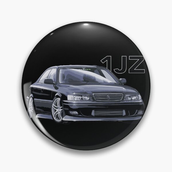 Item preview, JZX100 TRD TOURER V CHASER MARK II tOYOTA Drift 1jz street car vip black designed and sold by cowtownCOWBOY.
