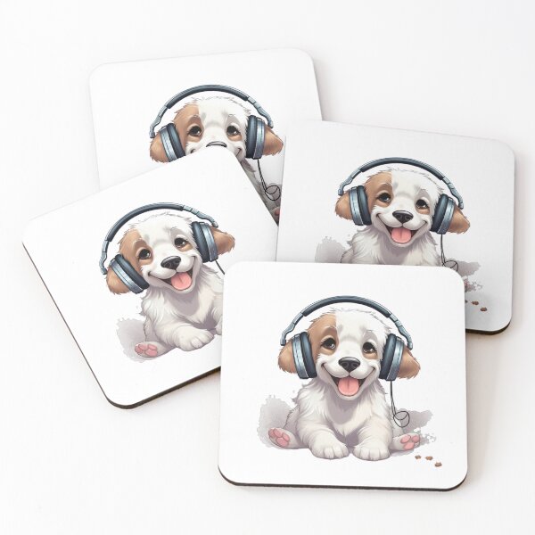 Item preview, Dogs enjoying the music designed and sold by Vinsara Store.