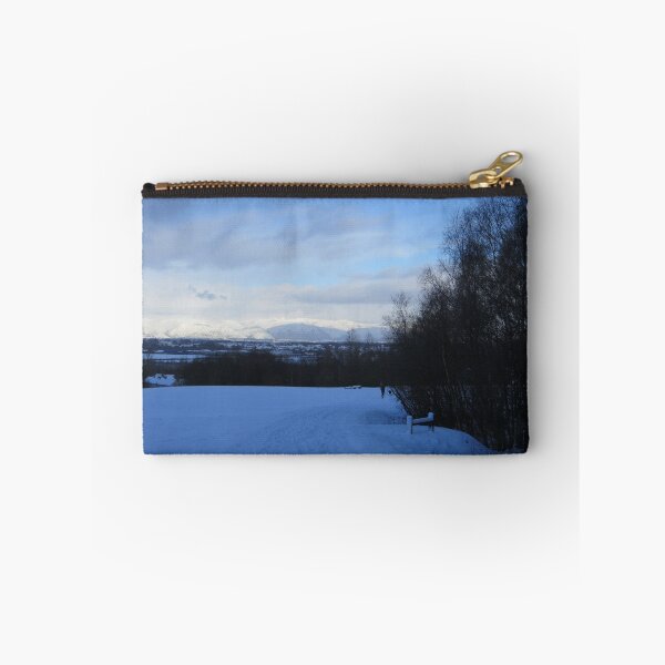 Item preview, Walking at Falkirk Wheel on a Snowy January Day designed and sold by LynneBlair.