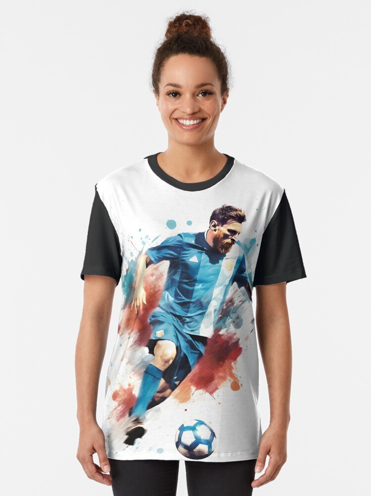 Men's Messi Football Graphic T-Shirt