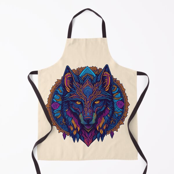 Item preview, Wolf Mandala Style Graphic designed and sold by shokA Design.