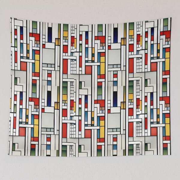 Item preview, Geometric Harmony: Digital Artwork of a Minimalist Squares and Rectangles Pattern designed and sold by Biskit222.