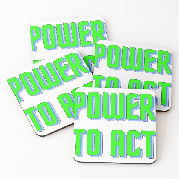Item preview, power to act  designed and sold by RebeFrit.