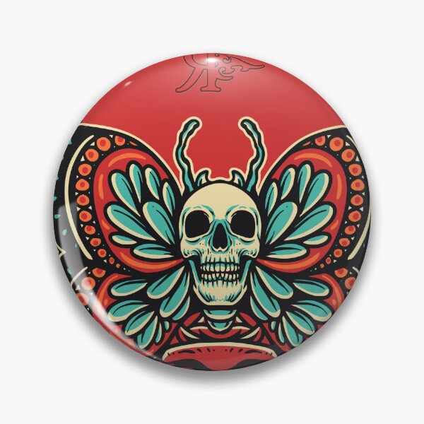 Item preview, ROGUE BUTTERFLY SKULL TATTOO designed and sold by Rogueclothes.