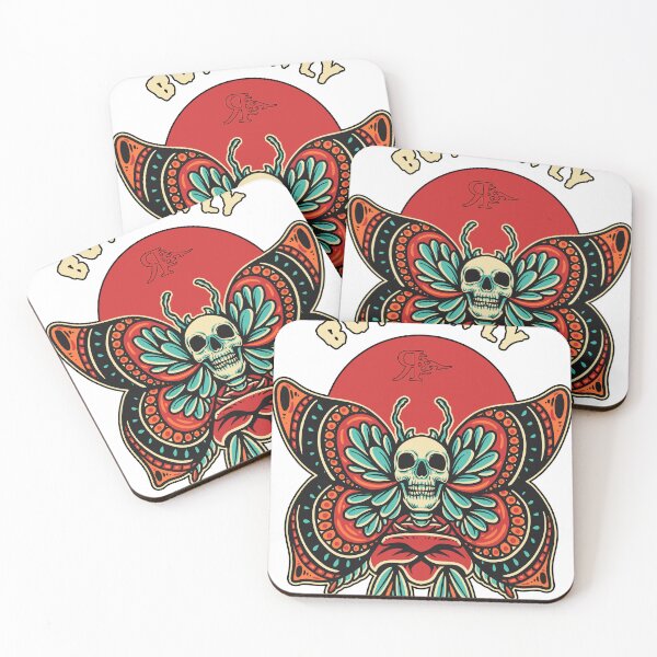 Item preview, ROGUE BUTTERFLY SKULL TATTOO designed and sold by Rogueclothes.