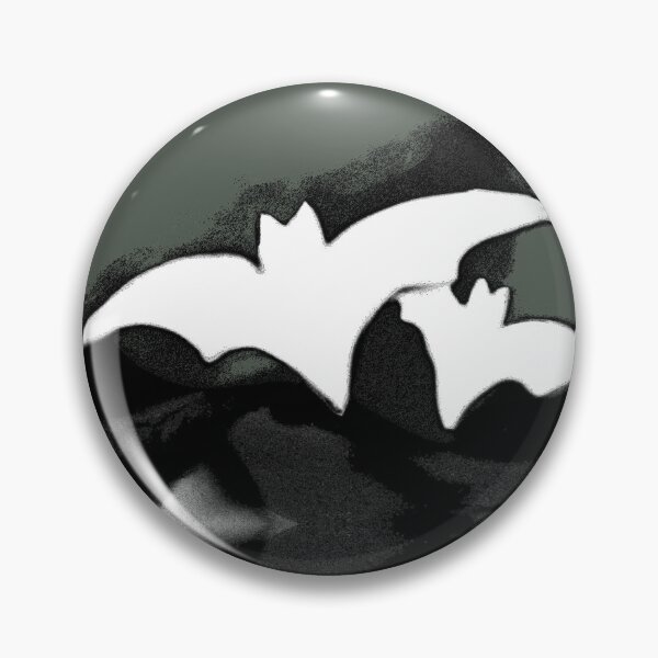 Item preview, Flying Bats Night Spirit Guardian Halloween Dark Night White Bats designed and sold by SpiritGifts.