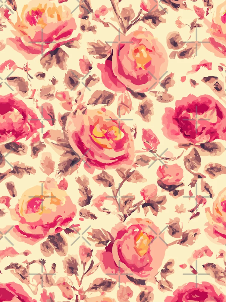 Thumbnail 4 of 4, iPhone Case, Retro Roses designed and sold by SamJanner.