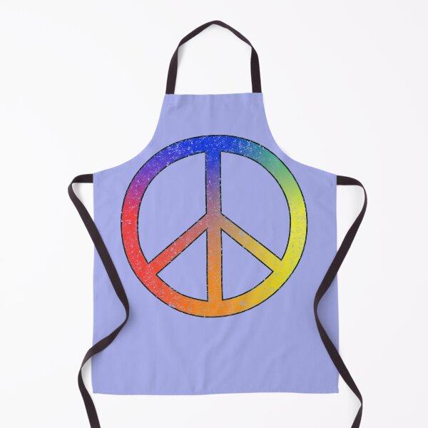 Item preview, Peace symbol in the colors of the rainbow designed and sold by elive.