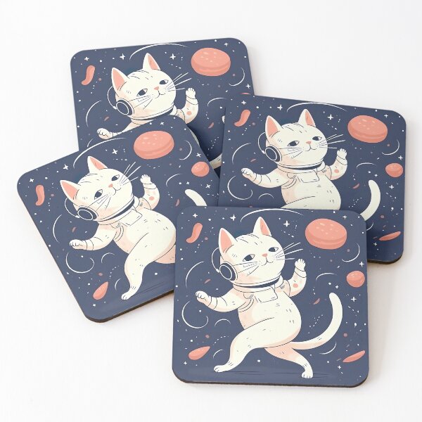 Item preview, Space cat wakling designed and sold by luxlasors543.