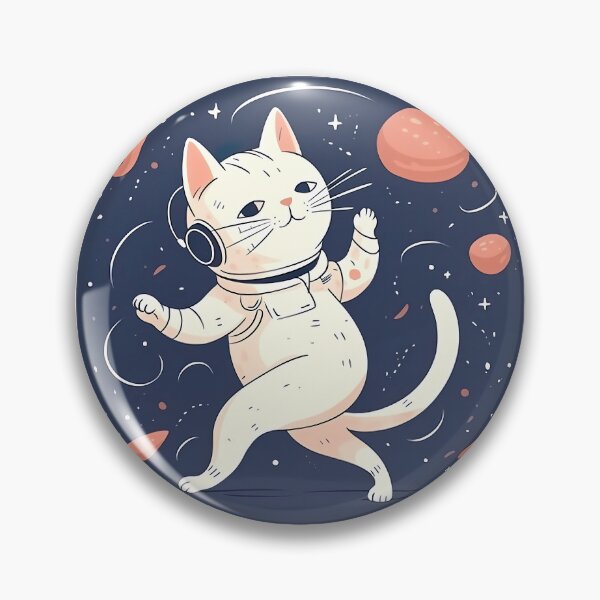 Item preview, Space cat wakling designed and sold by luxlasors543.