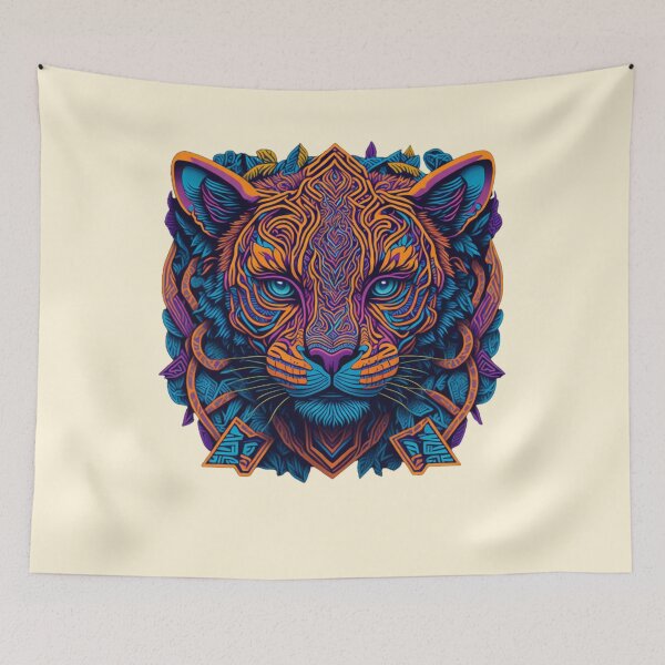 Item preview, Tiger Mandala Style Graphic designed and sold by shokA Design.